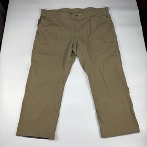 Alaskan Hardgear Duluth Trading Khaki Cargo Work Hiking Pants Mens 48x30